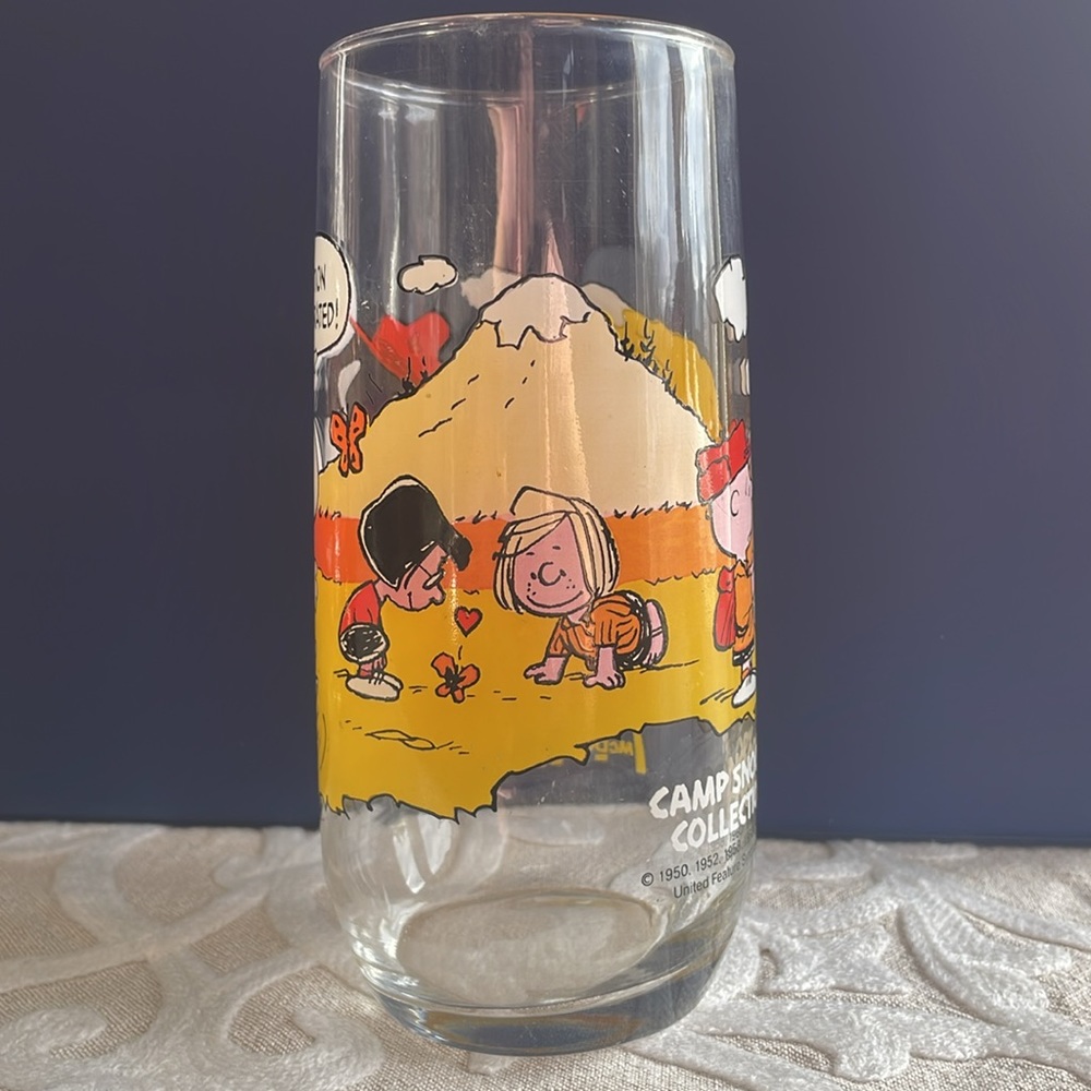 McDonald’s Camp Snoopy Collection “Civilization is Overrated” Collectible Glass - Picture 4 of 12